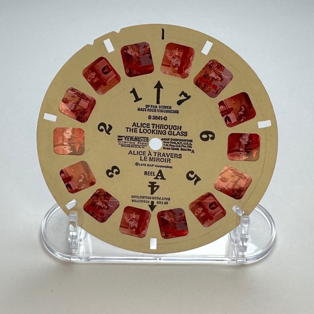 Vintage View-Master Alice Through the Looking Glass • Classic Tales • 3 Reels - Picture 2 of 6